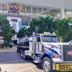 fleet truck in front of hard rock stadium