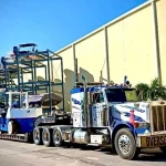 Vehicle transport truck